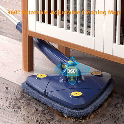 360° Rotatable Adjustable Cleaning Mop | Foldable Self Water Squeezing Mop