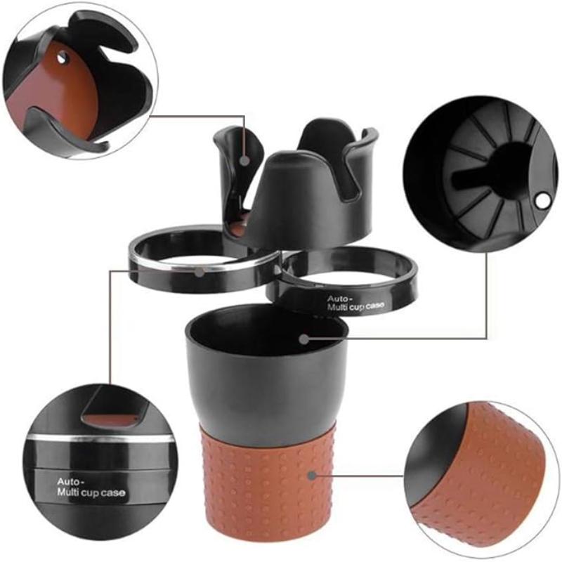 Multi Purpose Car Cup Holder 5 In 1 Cup Holder