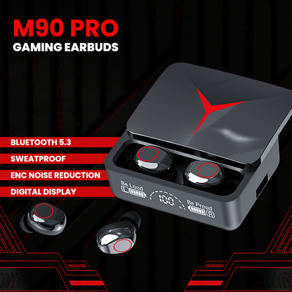 M90 Pro TWS Wireless Earbuds With Power Bank