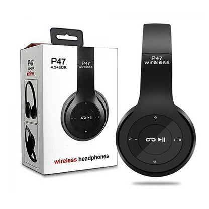 P47 Wireless Bluetooth Foldable Headphones