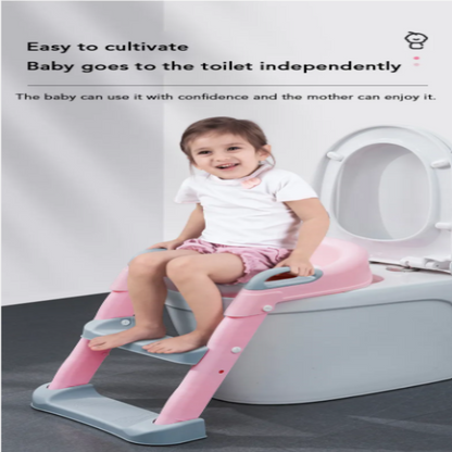 Foldable Baby Potty Ladder Toilet Training Seat