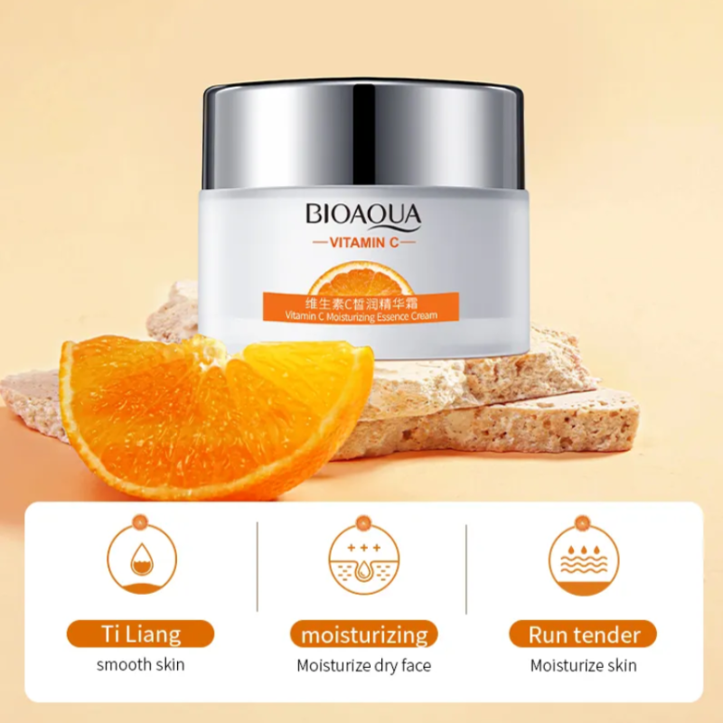 BIOAQUA Vitamin C Anti Aging Face Beauty Cream (50g)