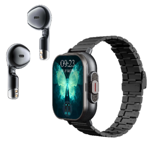 2 in 1 A70 Smartwatch with Earbuds