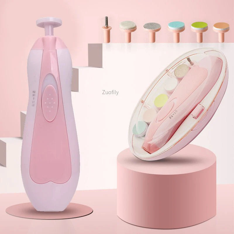 Baby Electric Nail Trimmer | Kid Nail Clipper Tool Set