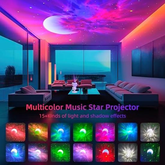 Astronaut Galaxy Star Projector