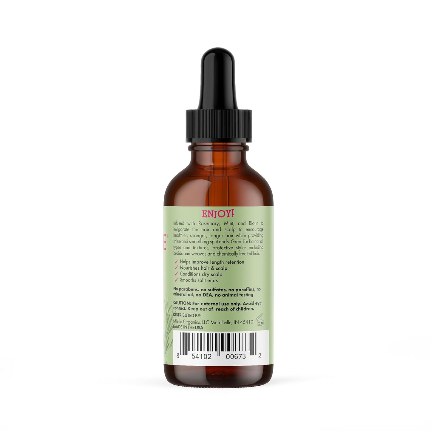 Mielle Rosemary Mint Scalp & Hair Strengthening Growth Oil