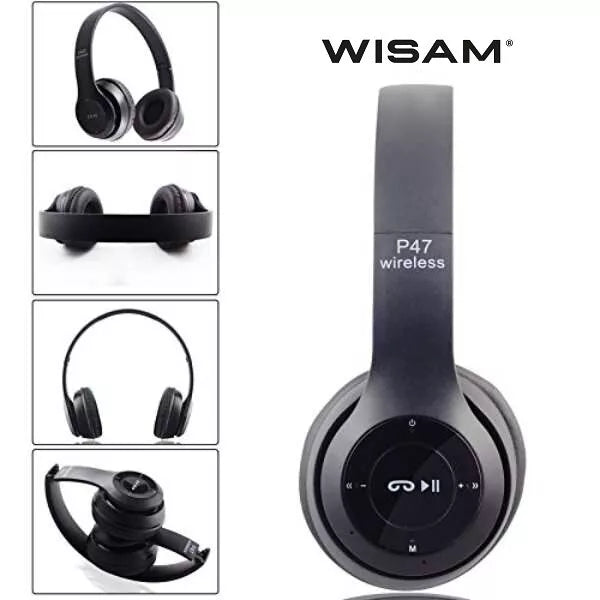 P47 Wireless Bluetooth Foldable Headphones