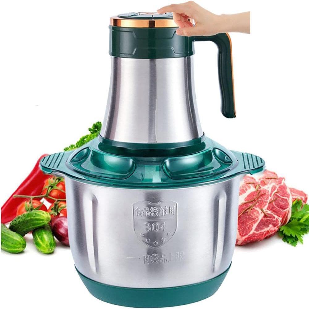 Electric Automatic Stainless Steel Food Blender & Meat Chopper