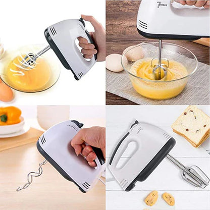 7speeds Stainless Steel Electric Hand Mixer