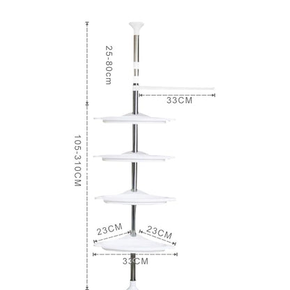 4 Tier Multifunctional Corner Shelf