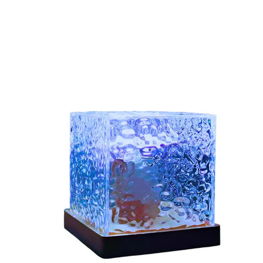 Ocean Wave Projector LED Light | Projector Crystal Table Lamp for Bedroom